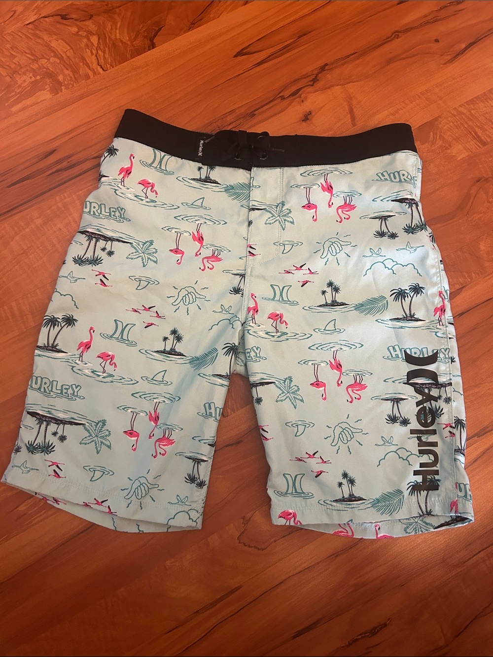 Hurley Boy’s Flamingo Hybrid Boardshorts